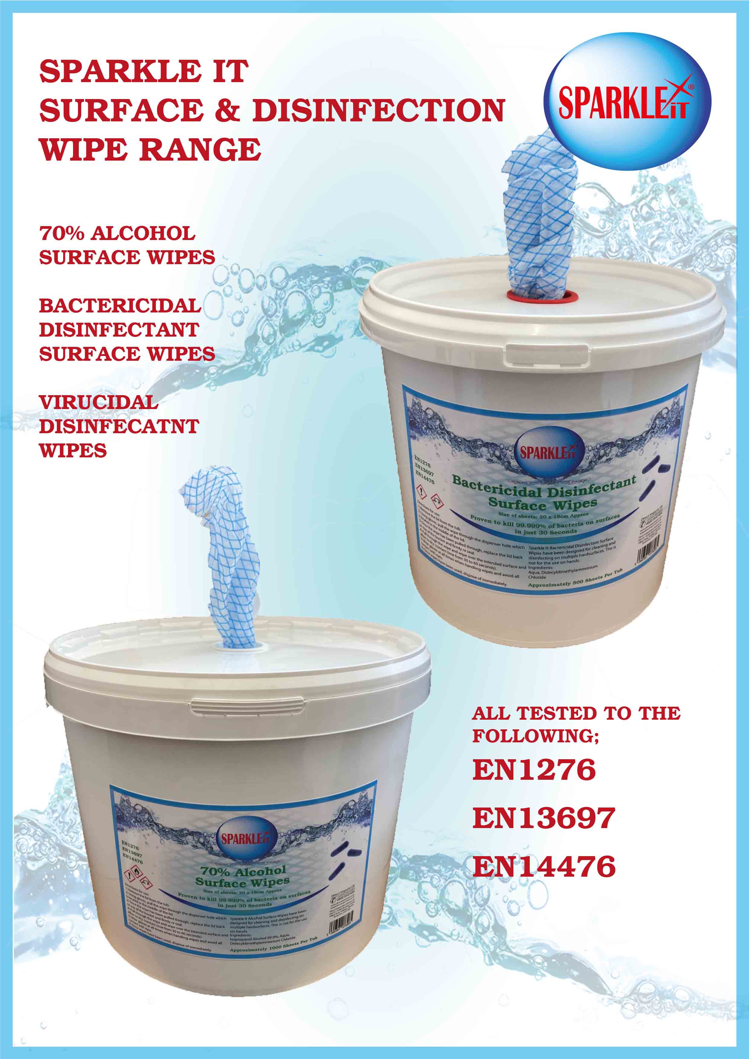 1000 sheet VIRUCIDAL DISINFECTANT SURFACE WIPES Direct Imports
